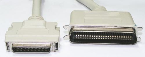 CA-2024 HP DB 50 Pin Male to Centronic 50 Pin Male SCSI Cable 1.8m